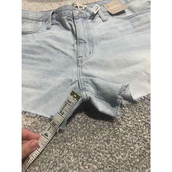 NWT Madewell Women's Size 33 Relaxed Cutoff Denim Short Essen Wash - Picture 5 of 8